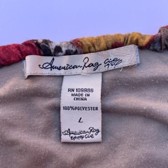 America Rag Fall Flowered Dress - Picture 6 of 8